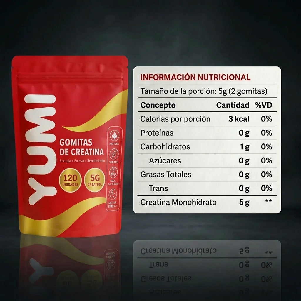 Yumi - Gomitas de Creatina