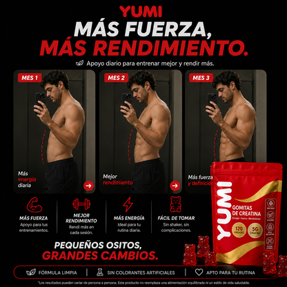 Yumi - Gomitas de Creatina