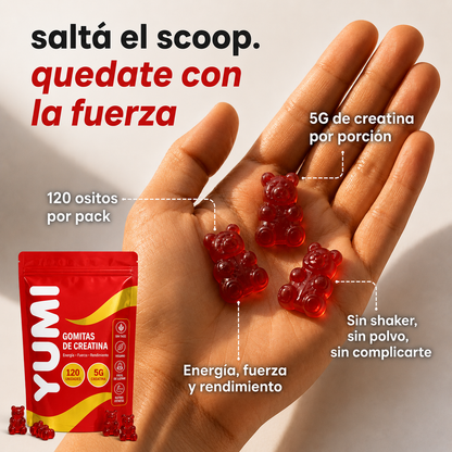 Yumi - Gomitas de Creatina